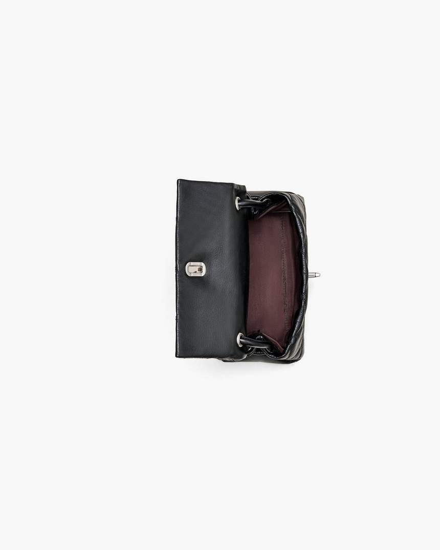 bolsa de ombro dupla mini acolchoada