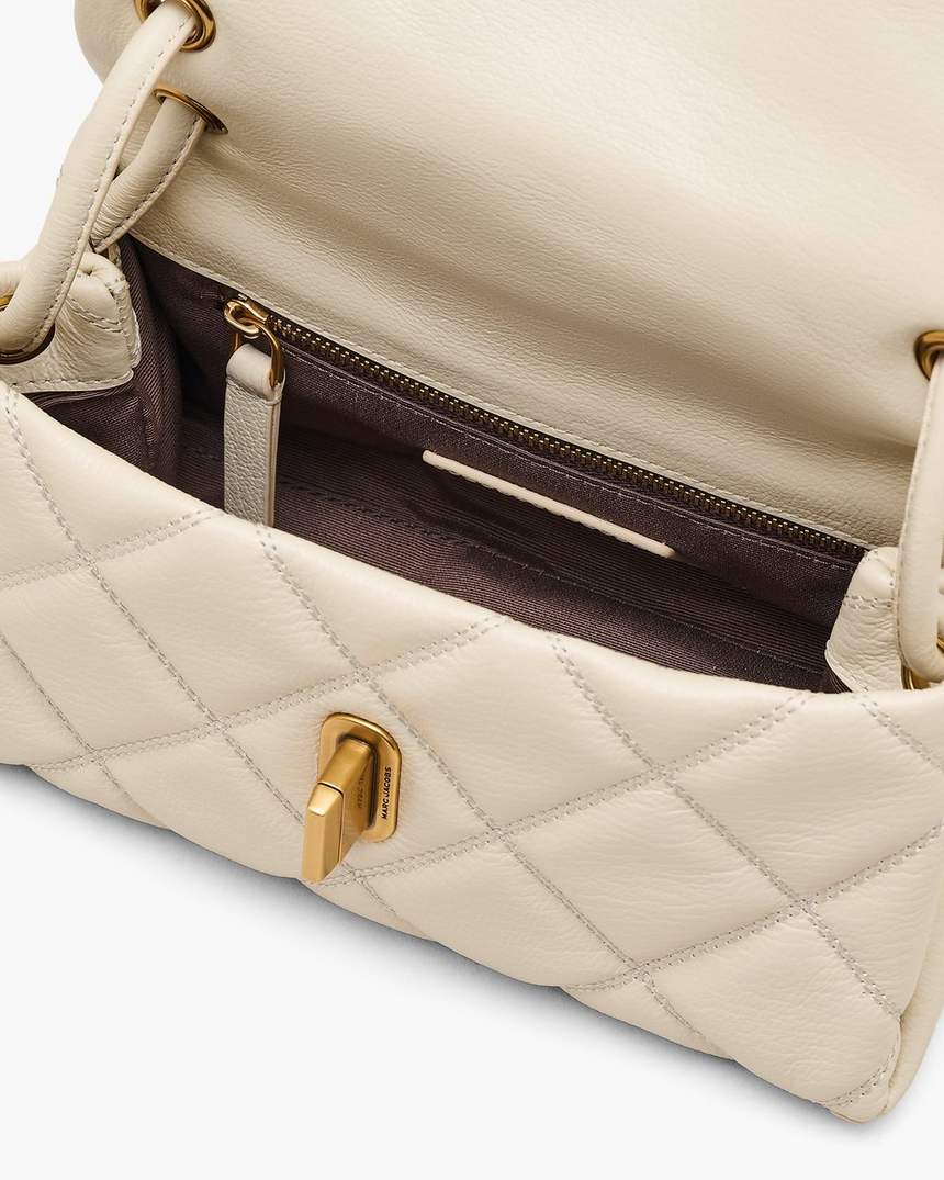 bolsa de ombro dupla mini acolchoada