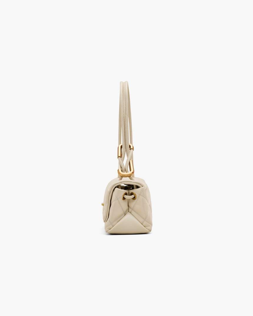 bolsa de ombro dupla mini acolchoada