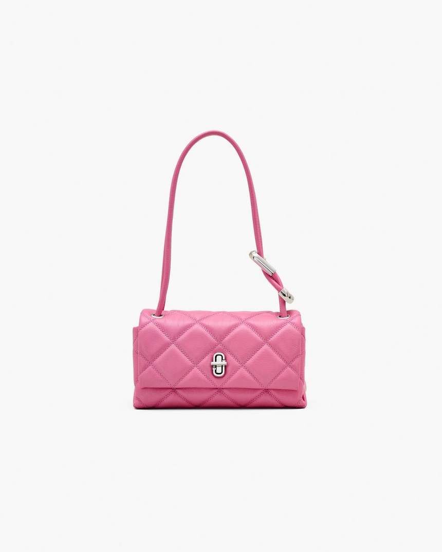 bolsa de ombro dupla mini acolchoada