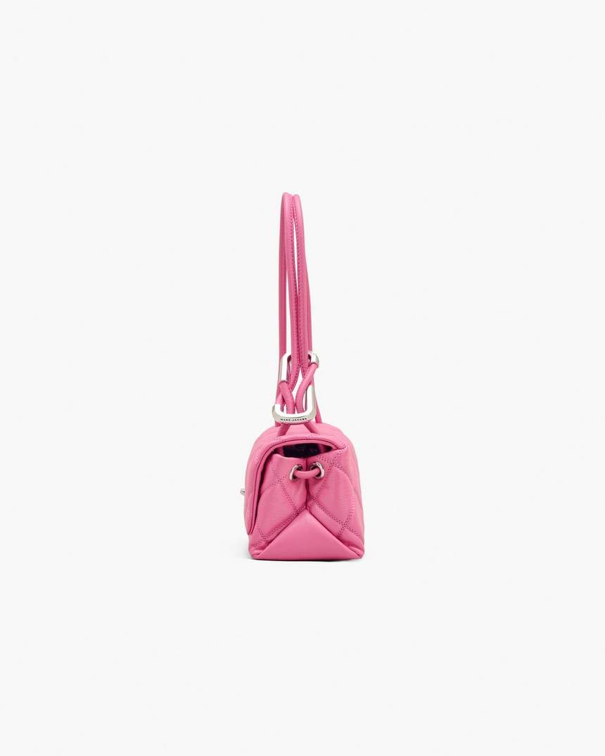 bolsa de ombro dupla mini acolchoada