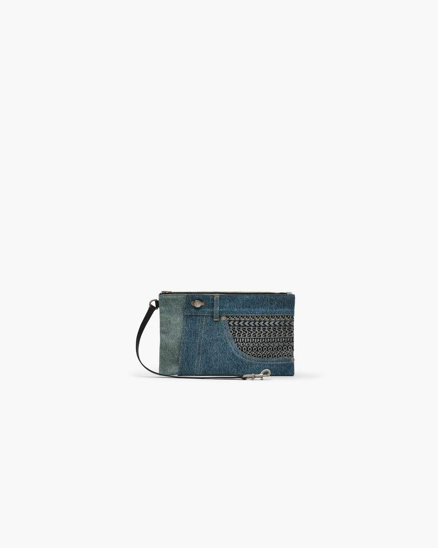 saco de jeans desconstruído