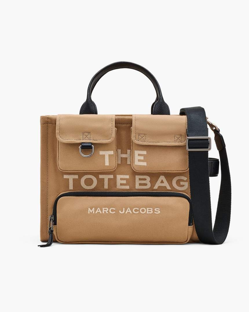 bolsa tote média de lona cargo