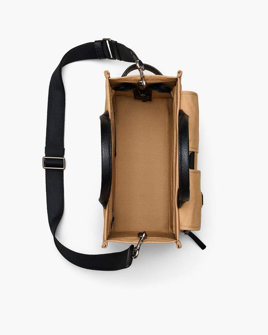 bolsa tote média de lona cargo