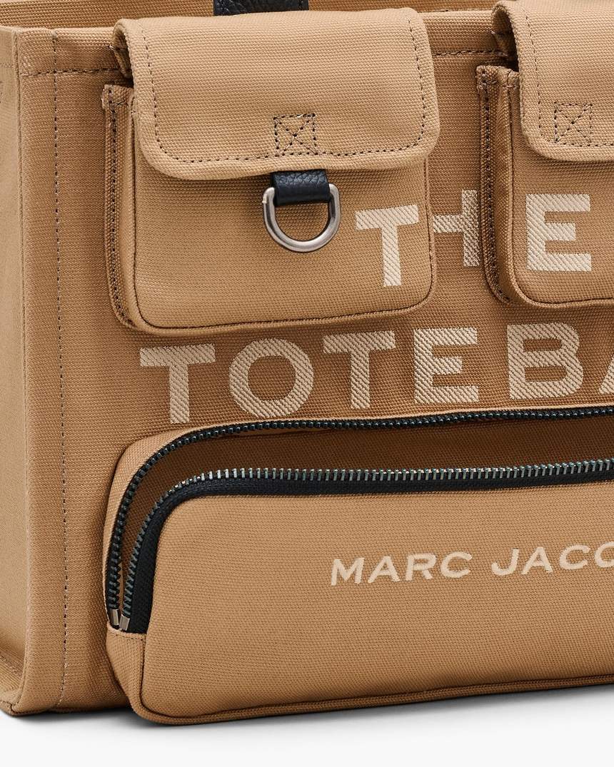 bolsa tote média de lona cargo