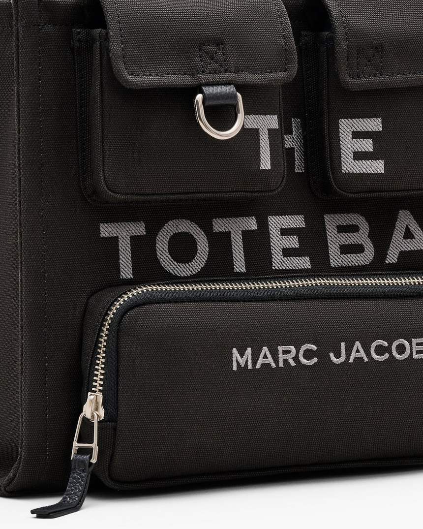 bolsa tote média de lona cargo