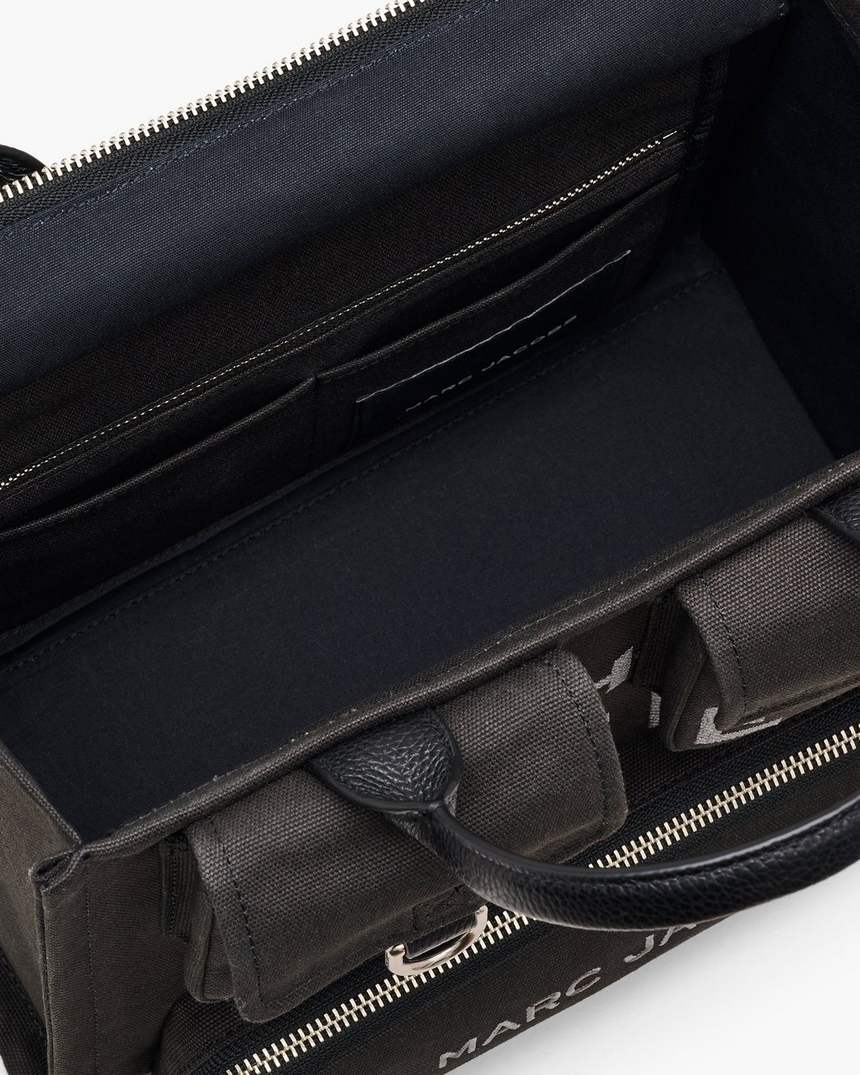 bolsa tote média de lona cargo