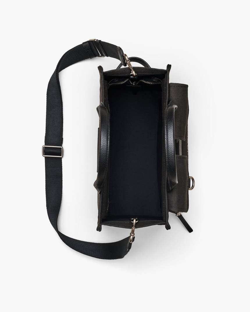 bolsa tote média de lona cargo