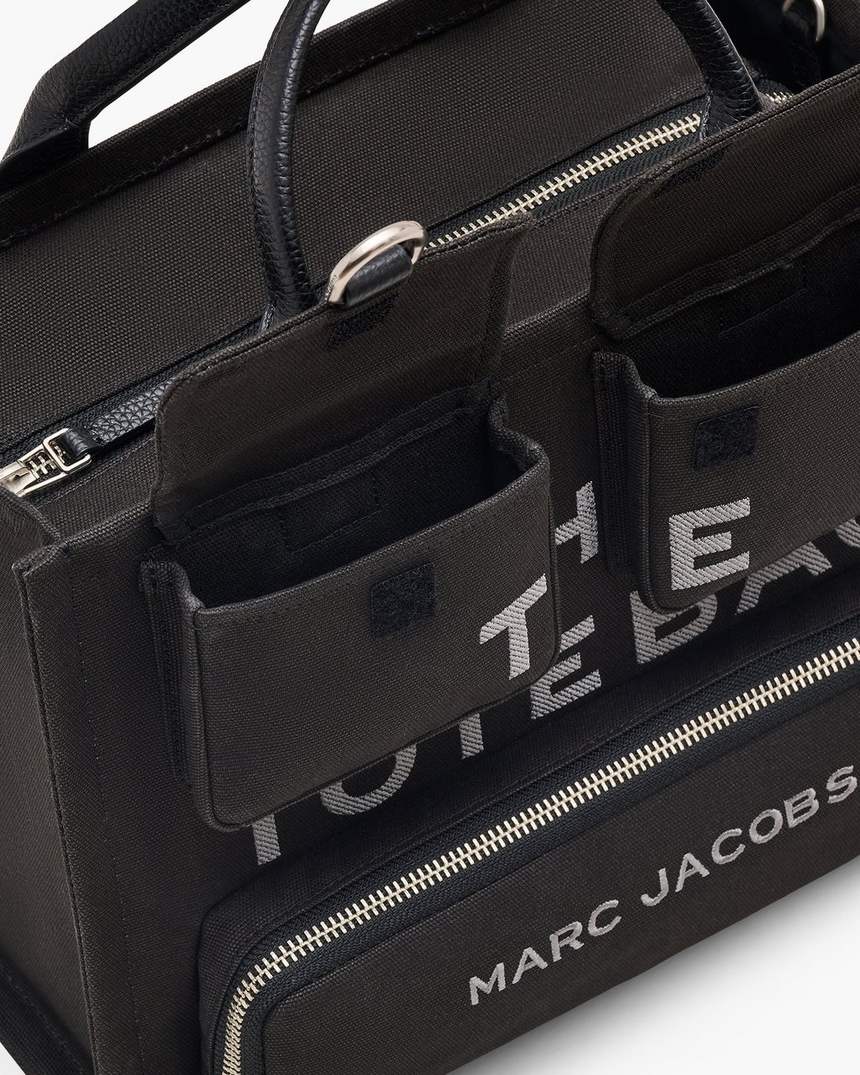 bolsa tote média de lona cargo