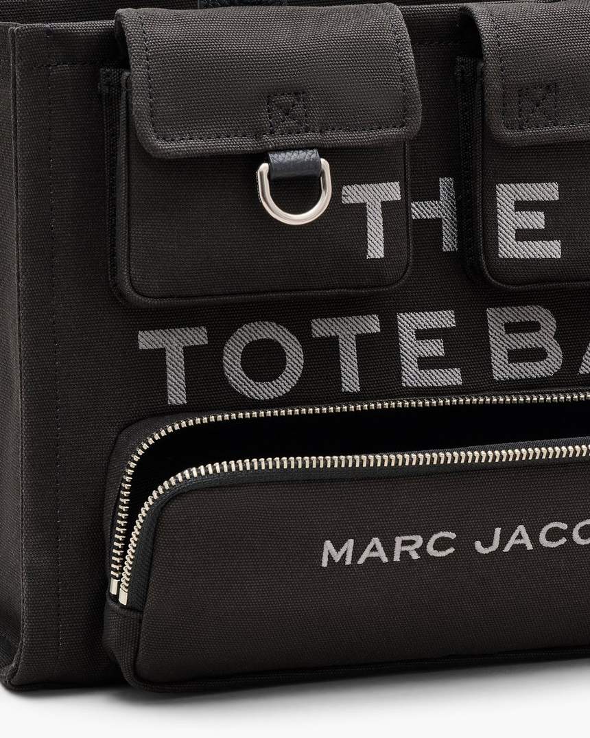 bolsa tote média de lona cargo