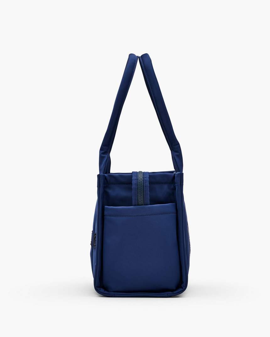 bolsa tote média de nylon acolchoado