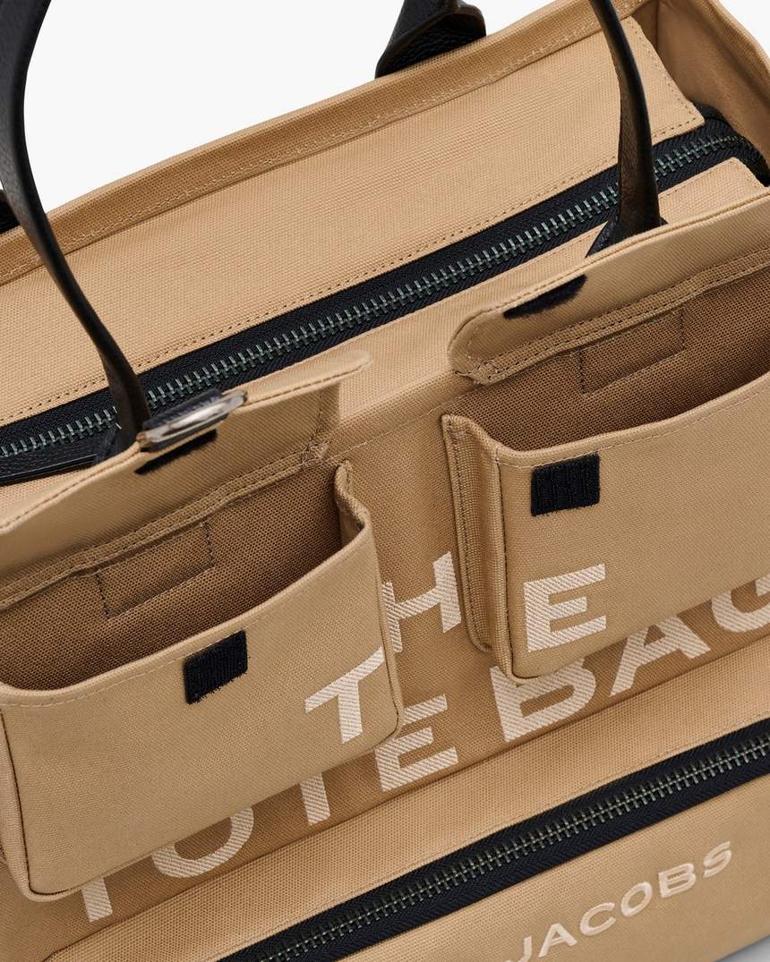 bolsa tote grande de lona cargo
