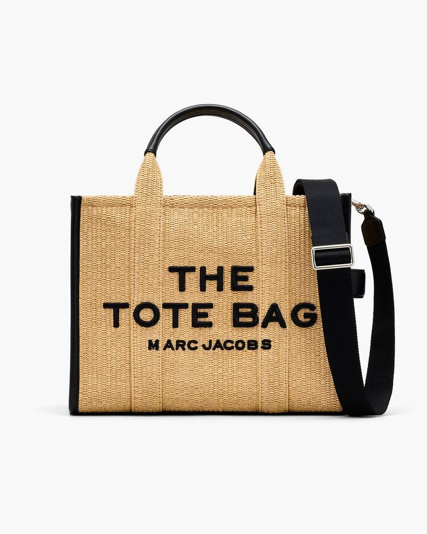bolsa tote média de tecido