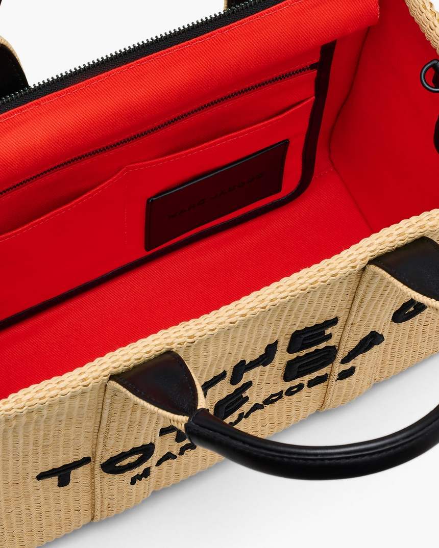 bolsa tote média de tecido