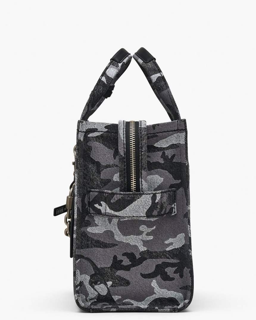 bolsa tote média marc camo denim