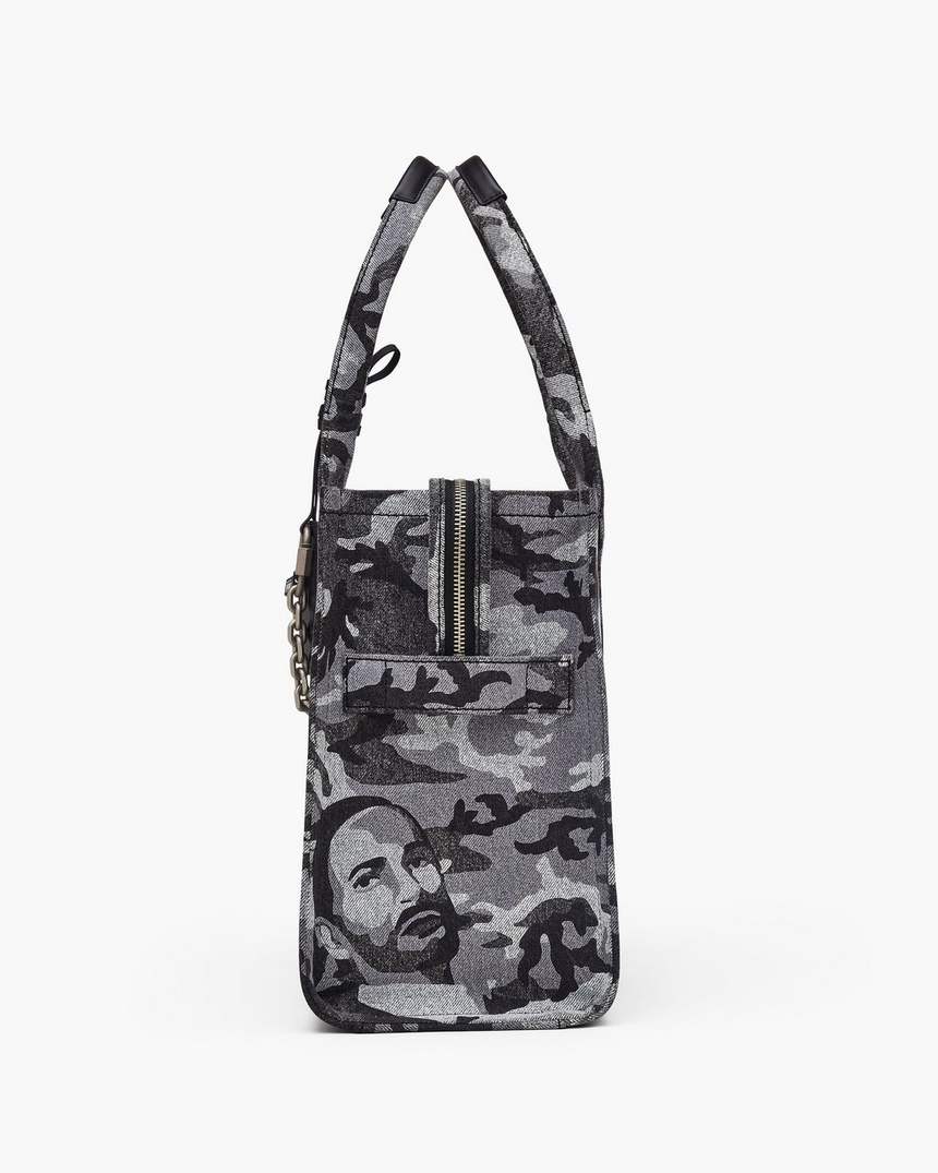 bolsa tote grande marc camo denim