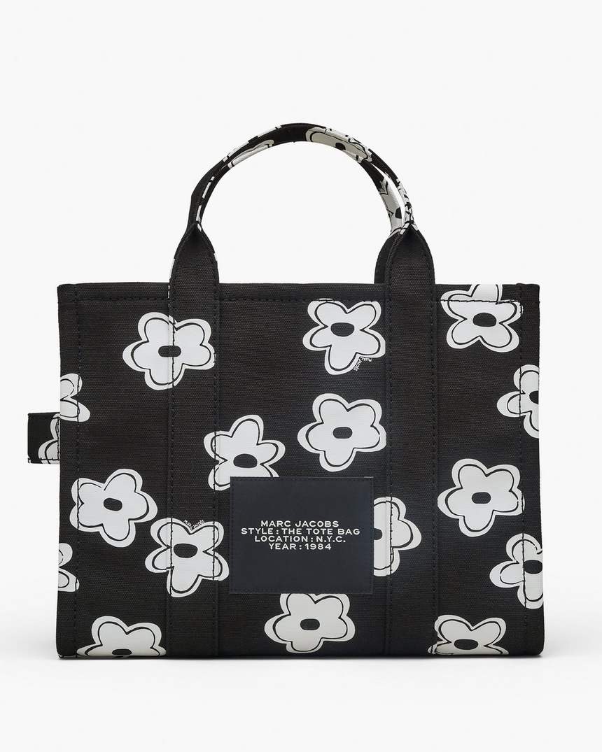 bolsa tote média daisy em lona