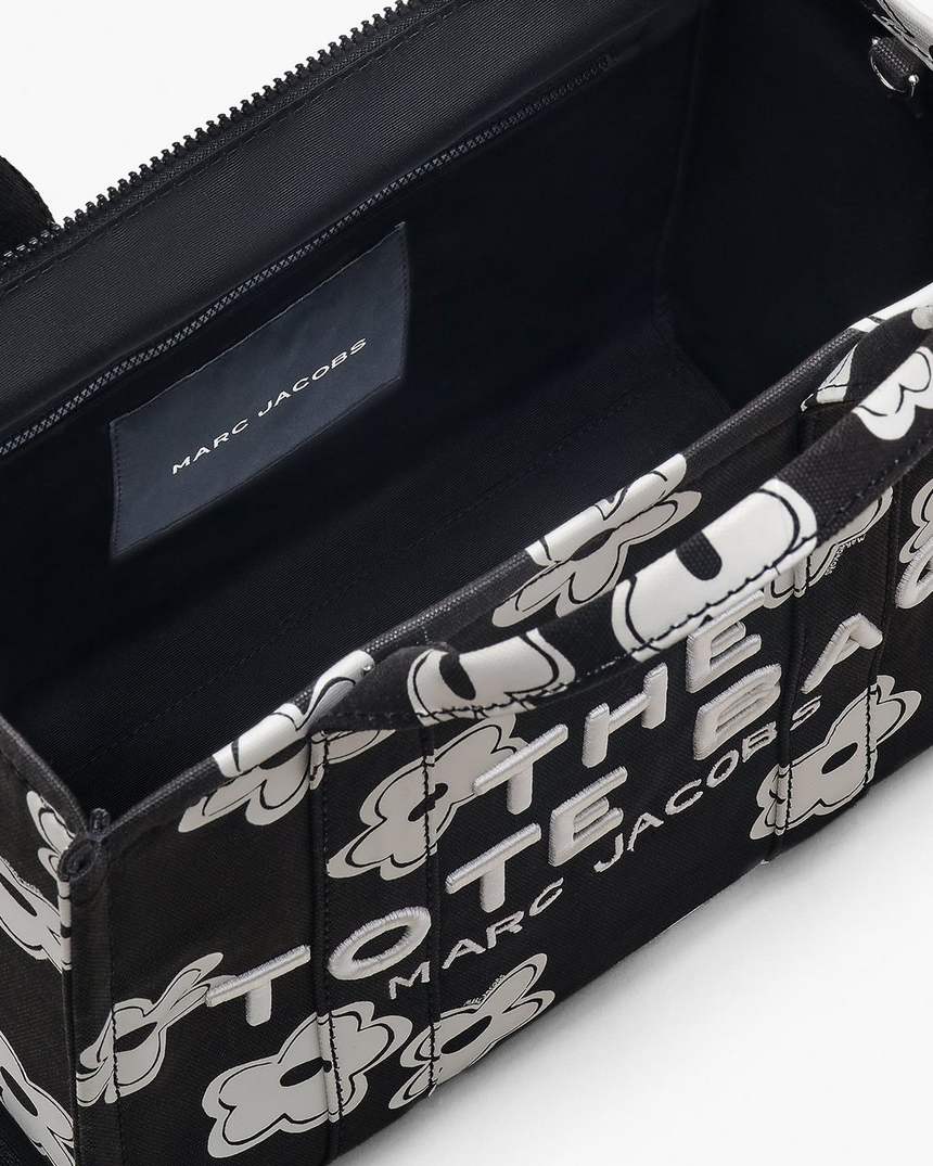 bolsa tote média daisy em lona