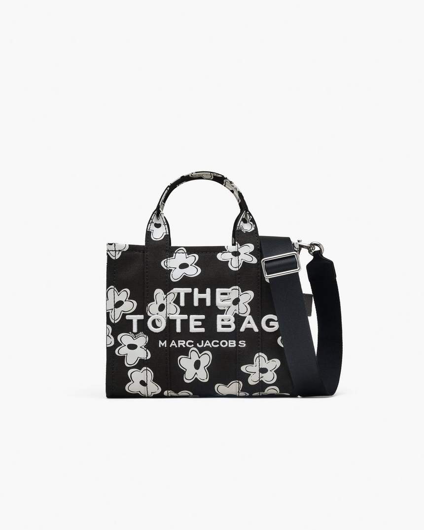 bolsa tote pequena de lona daisy