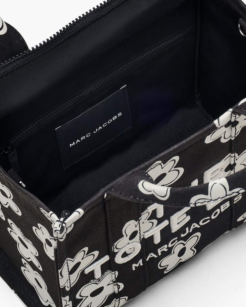 bolsa tote pequena de lona daisy