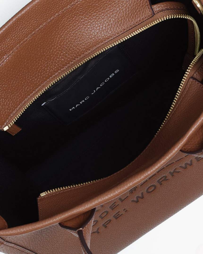 bolsa tote média standard supply em couro