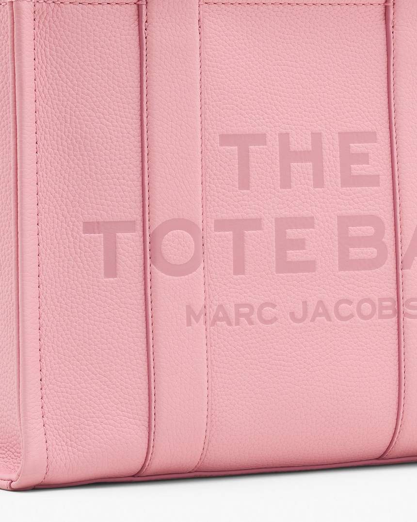 bolsa tote média de couro