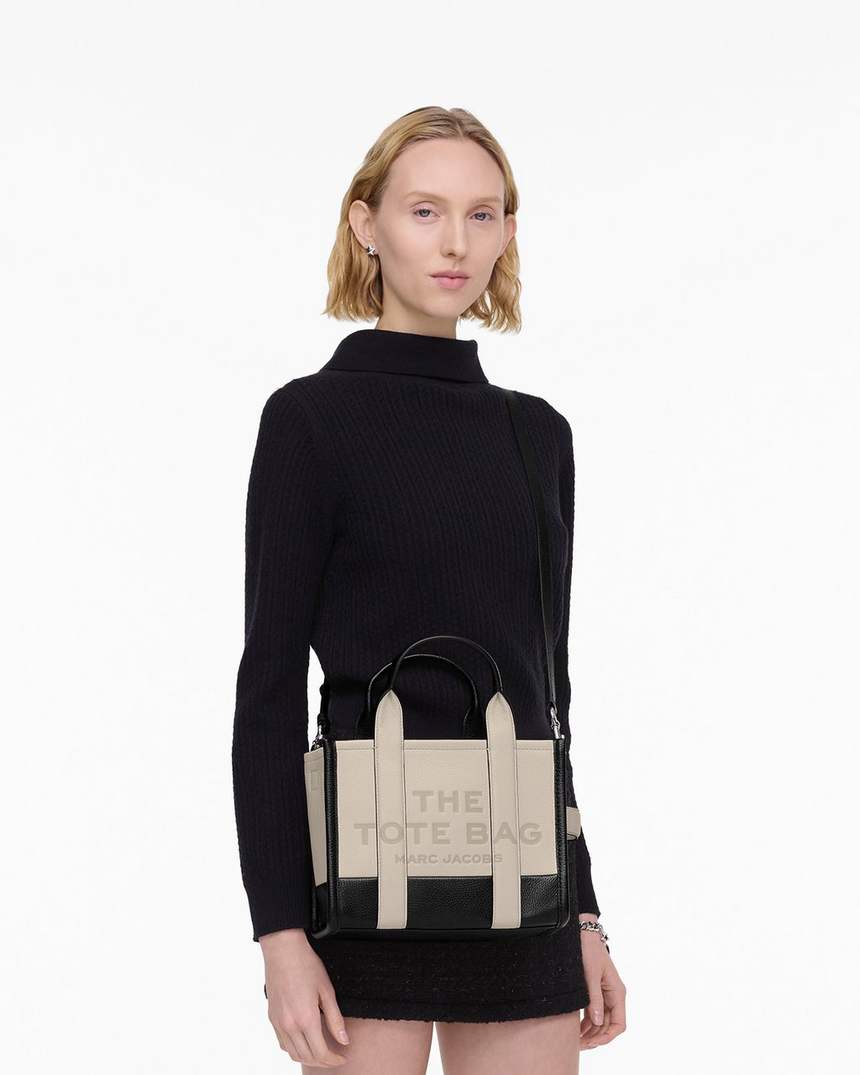 bolsa tote pequena colorblock