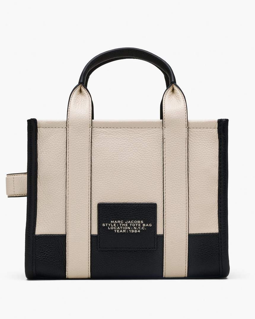 bolsa tote pequena colorblock