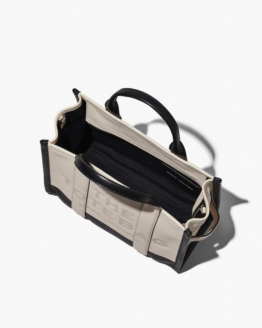 bolsa tote média colorblock
