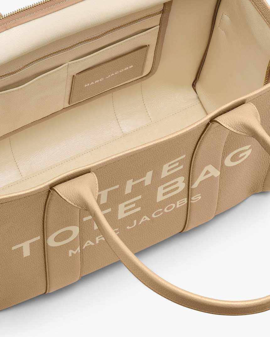 bolsa tote grande de couro