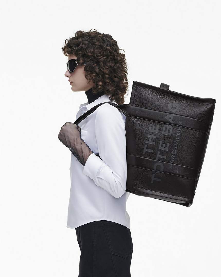 bolsa tote grande de couro