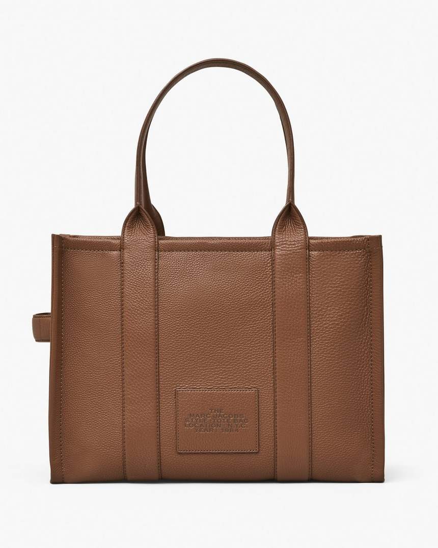 bolsa tote grande de couro