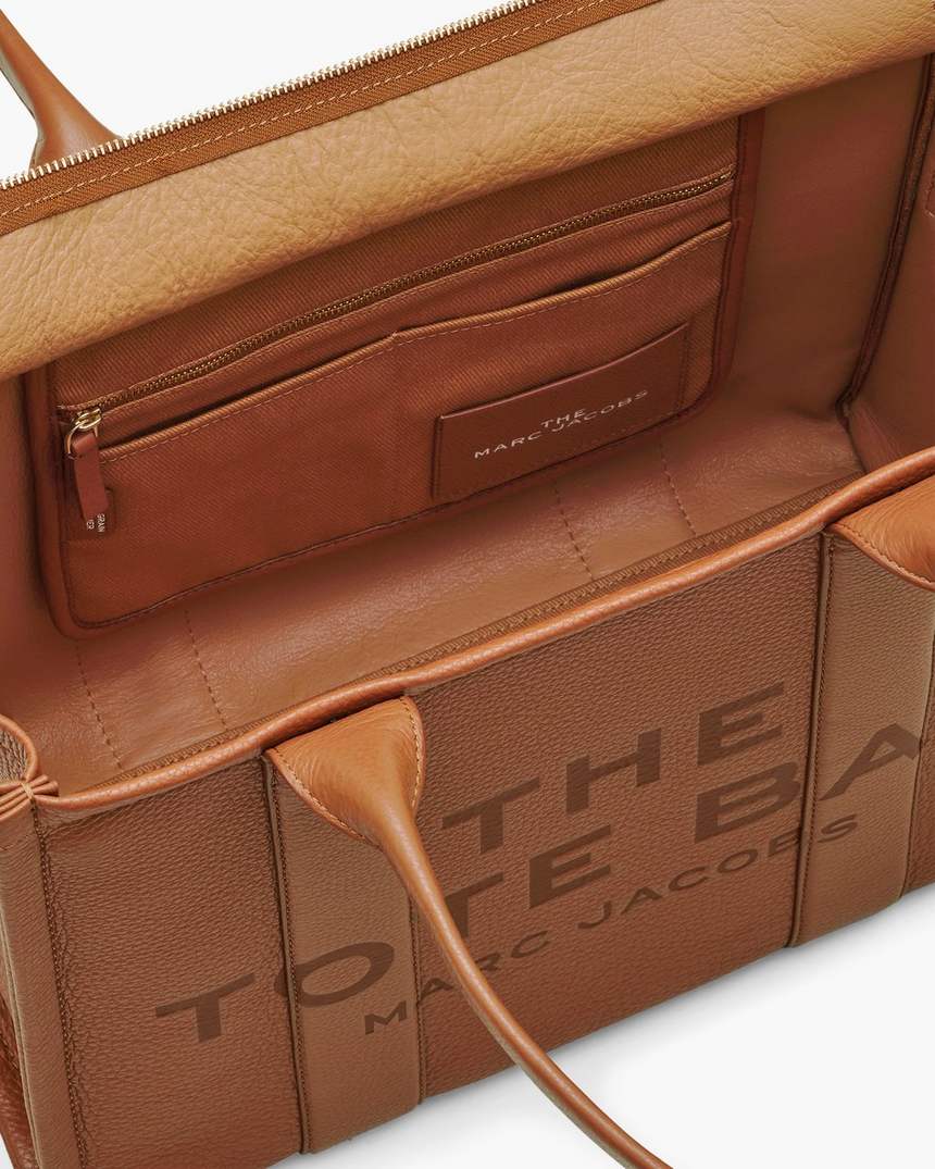 bolsa tote grande de couro
