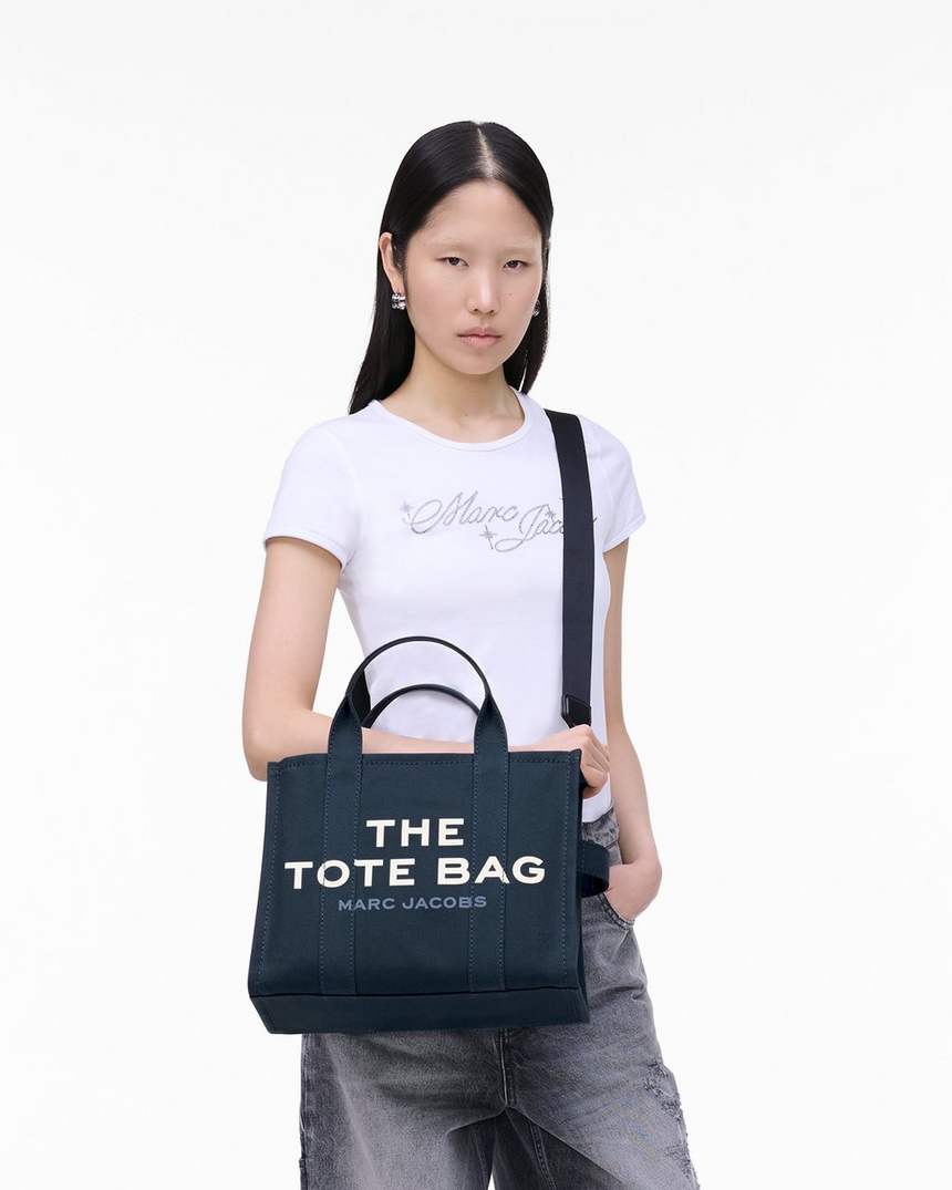 bolsa tote média de lona