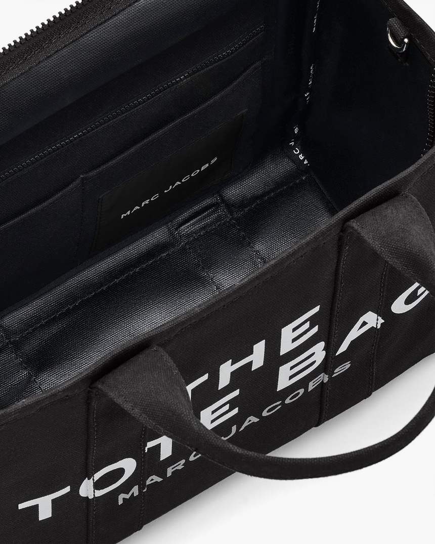 bolsa tote média de lona