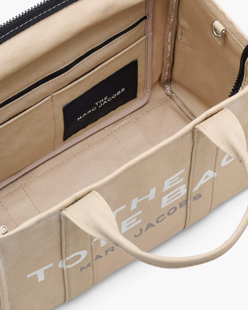 bolsa tote média de lona