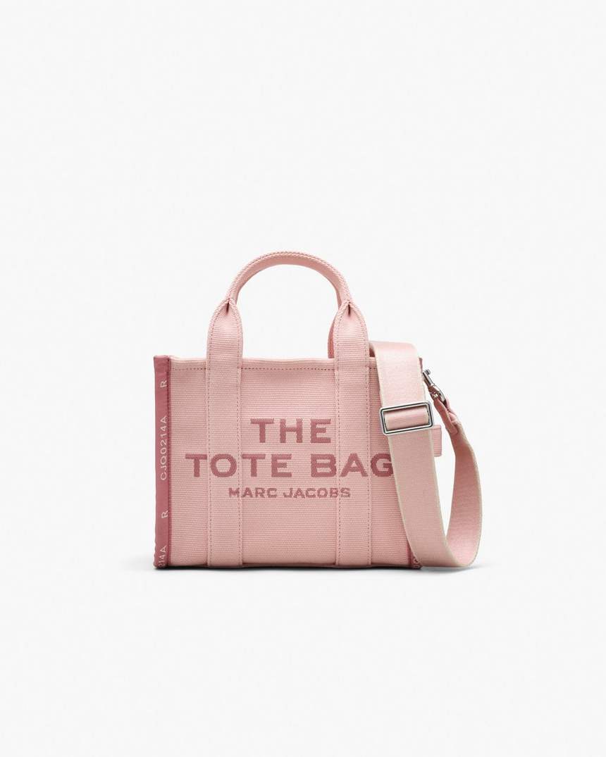 bolsa tote pequena jacquard