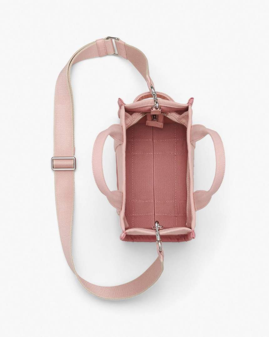 bolsa tote pequena jacquard