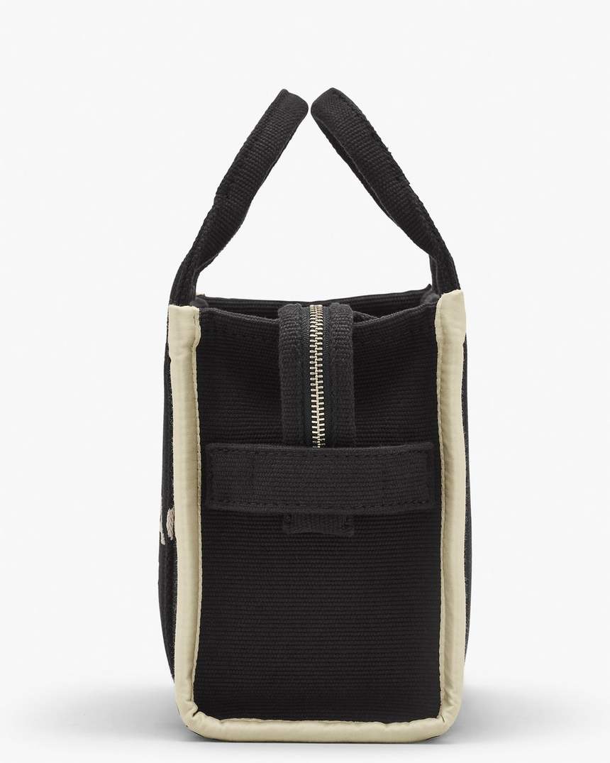 bolsa tote pequena jacquard