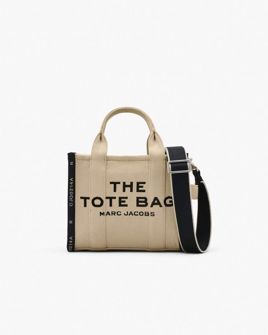 bolsa tote pequena jacquard