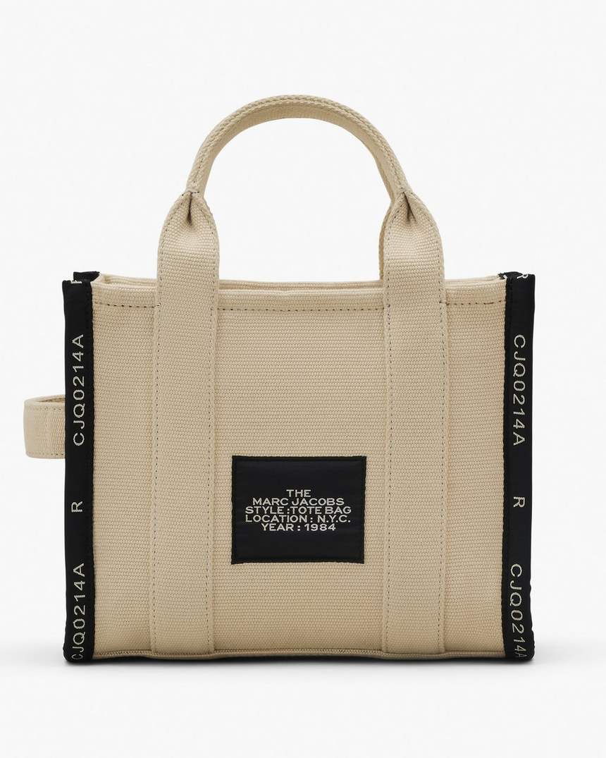 bolsa tote pequena jacquard