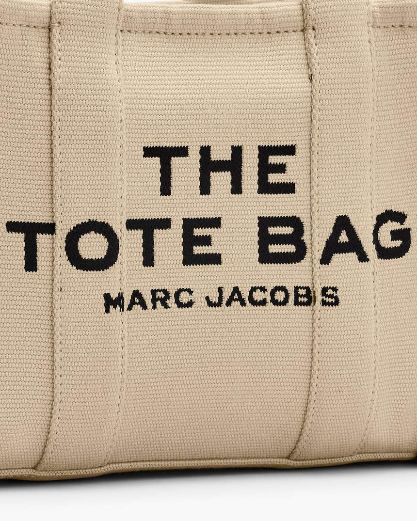 bolsa tote pequena jacquard
