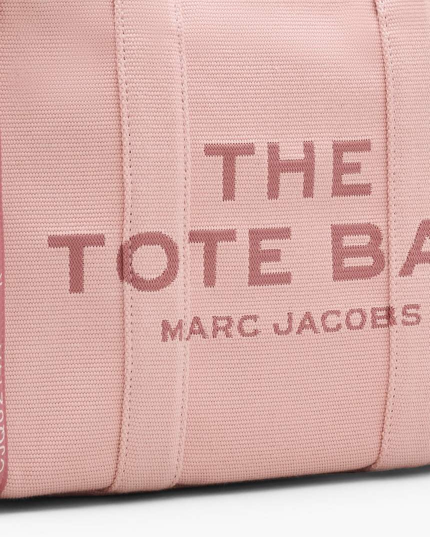 bolsa tote média jacquard