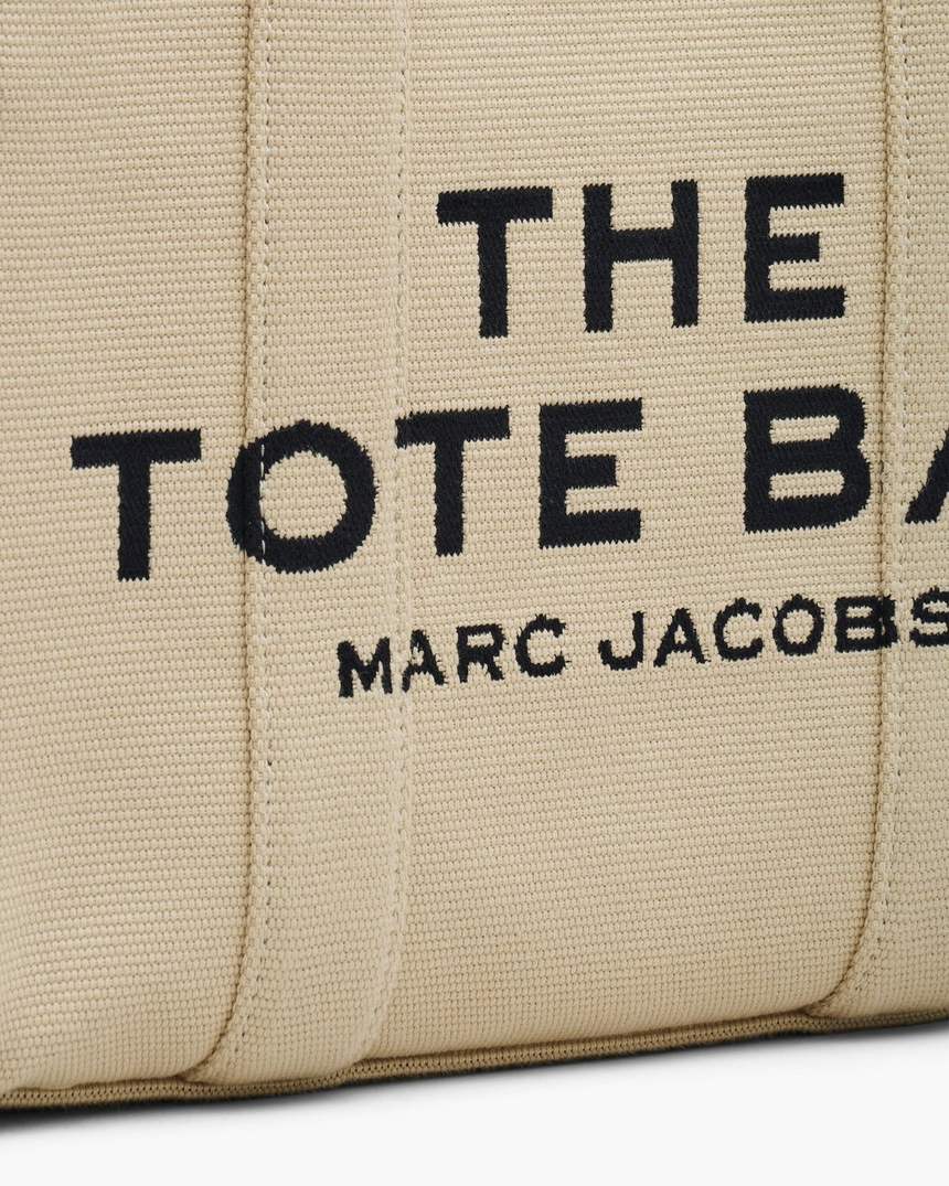 bolsa tote média jacquard