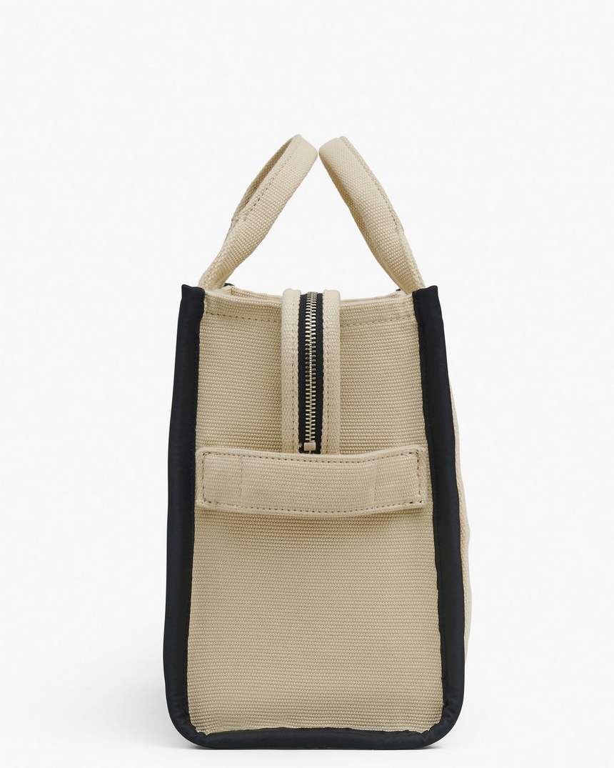 bolsa tote média jacquard
