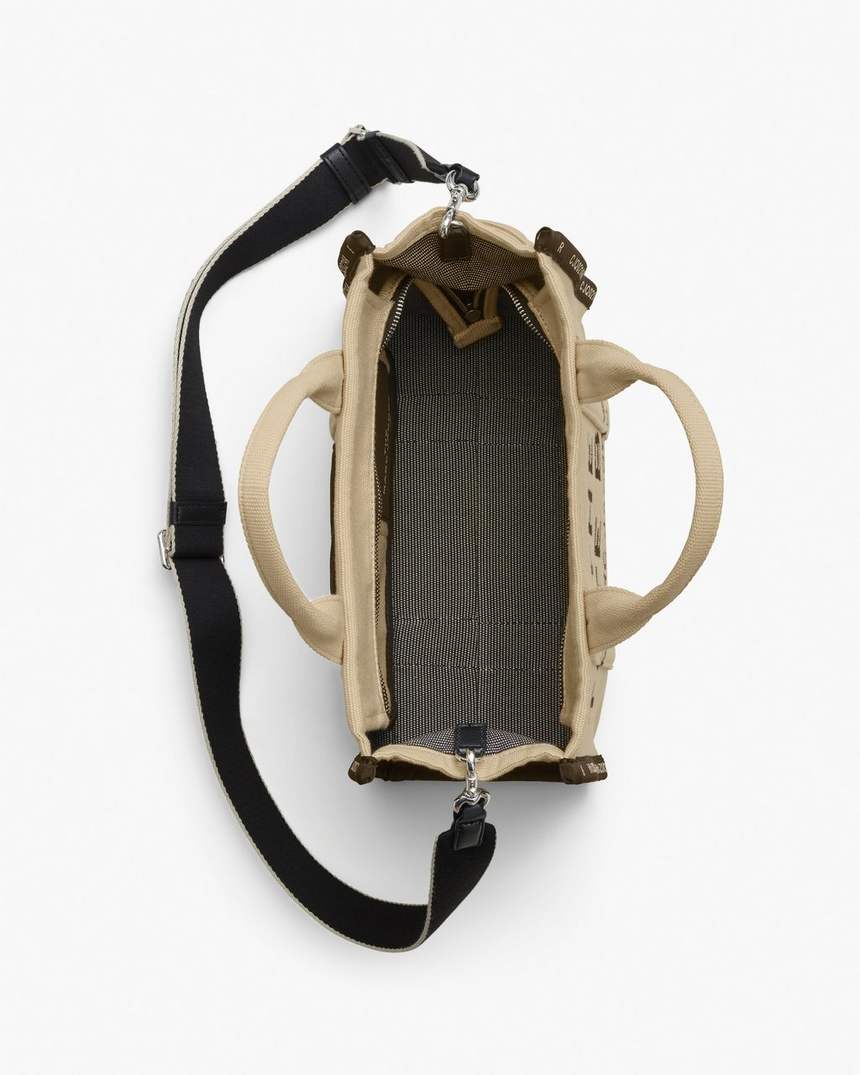bolsa tote média jacquard