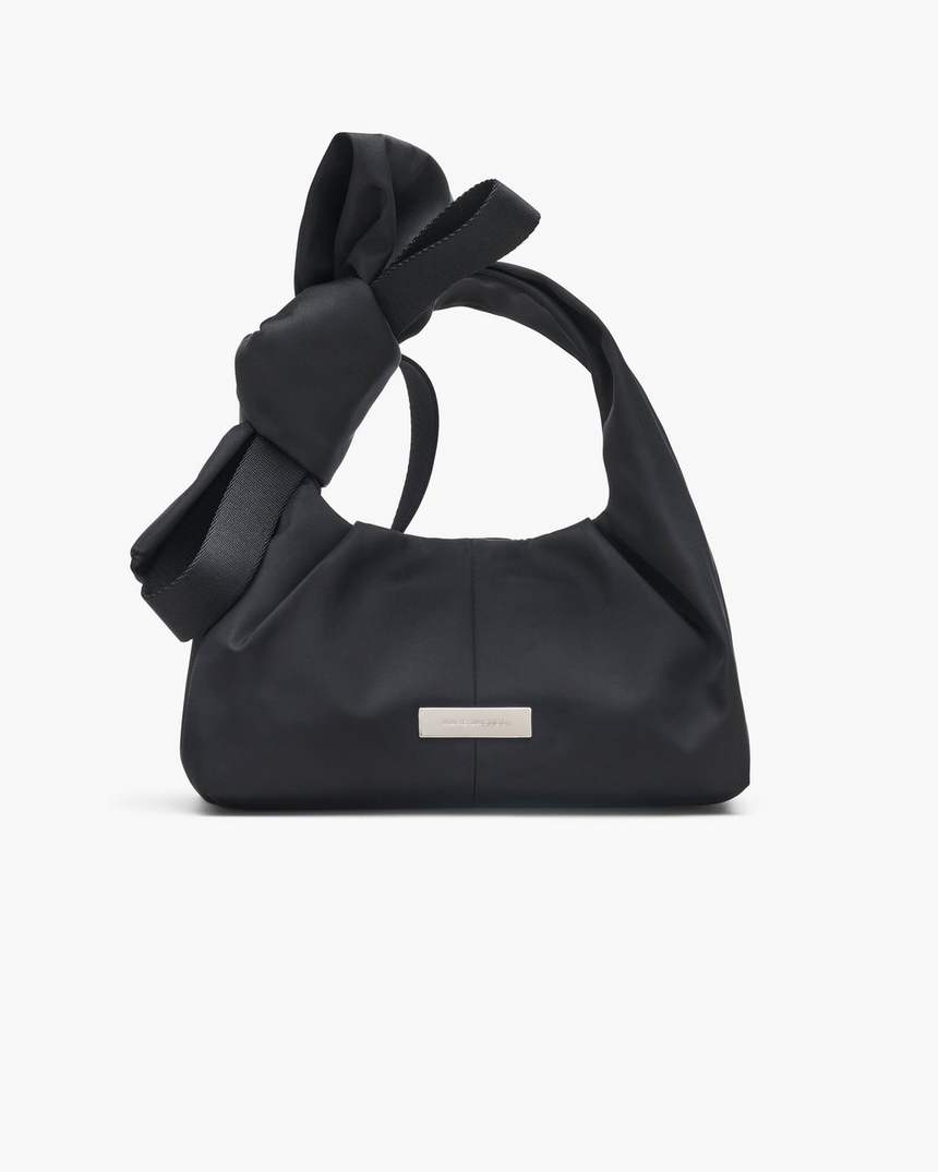 bolsa mini saco de nylon com laço