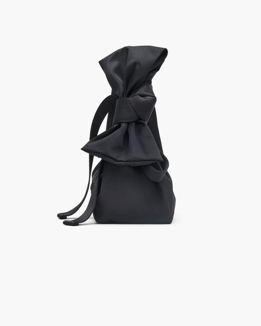 bolsa mini saco de nylon com laço