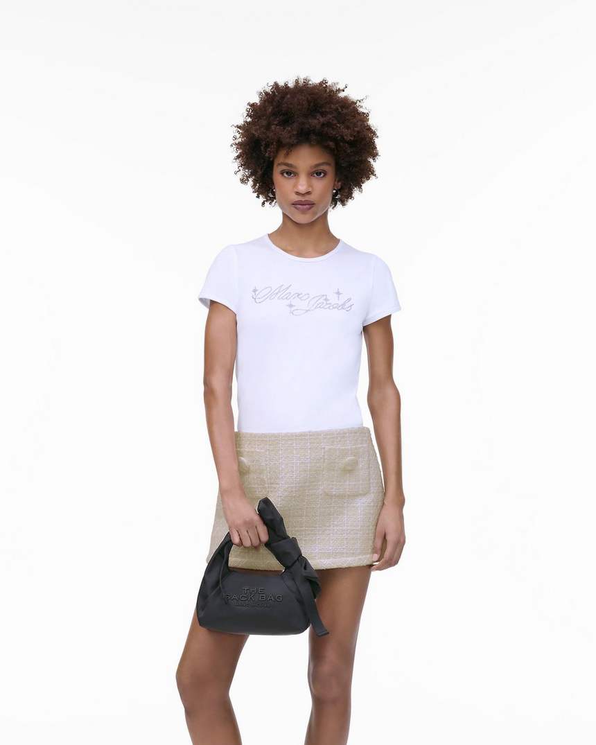 bolsa mini saco de nylon com laço